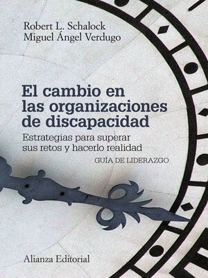 cover image of El cambio en las organizaciones de discapacidad